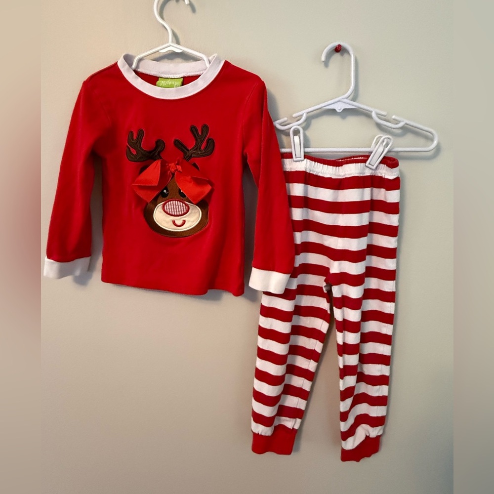 Classic Whimsy Christmas Reindeer Pajamas